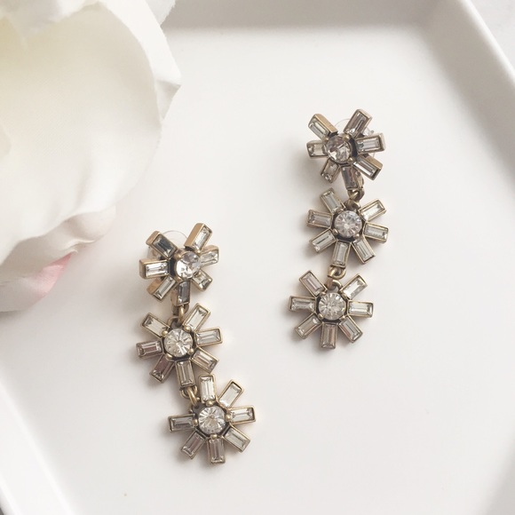 J. Crew dangle statement earrings - Picture 2 of 4